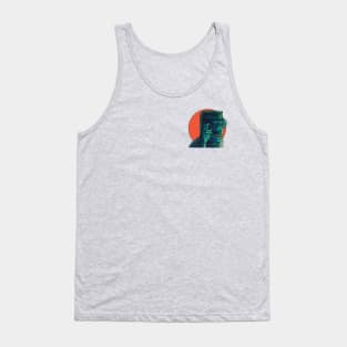 Fingers Crossed Chest Logo Tank Top